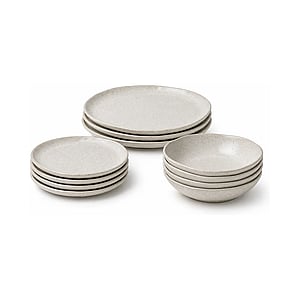 Shada Stoneware Dinner Set shown in a clean full product view