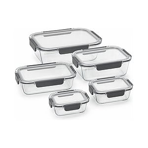 Press Glass Storage Set shown in a clean full product view