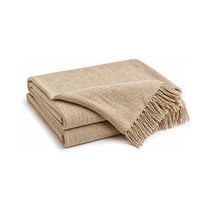 Dhara Cotton Throw shown in a clean full product view