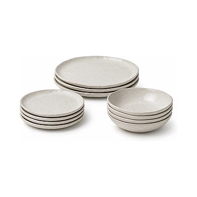Shada Stoneware Dinner Set shown in a clean full product view