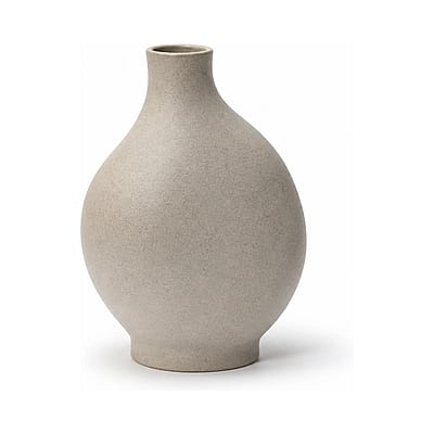 Noor Ceramic Vase shown in a clean full product view