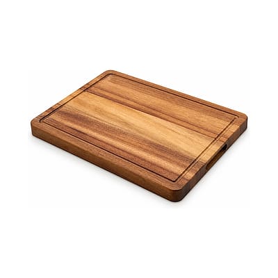 Bela Acacia Chopping Board shown in a clean full product view