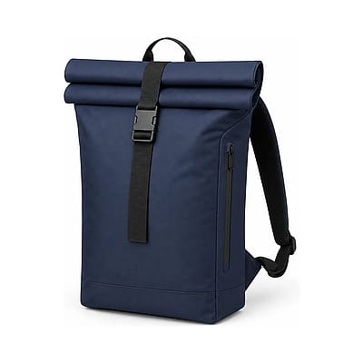 Tidal Rolltop Backpack shown in a clean full product view