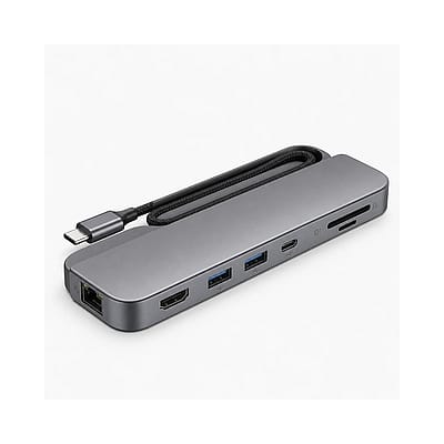 Dock 7-in-1 USB-C Hub shown in a clean full product view