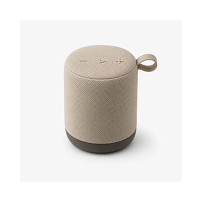 Echo Mini Bluetooth Speaker shown in a clean full product view