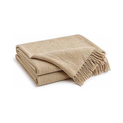 Dhara Cotton Throw shown in a clean full product view