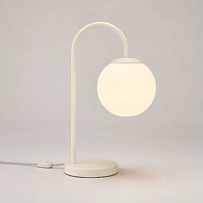 Halo Arc Table Lamp shown in a clean full product view