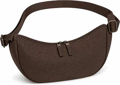 Mini Crescent Crossbody shown in a clean full product view