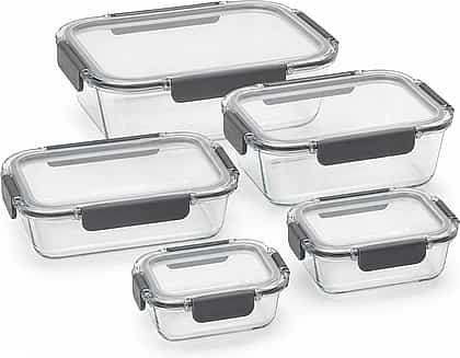 Press Glass Storage Set shown in a clean full product view