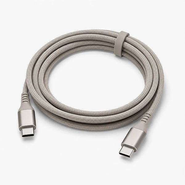 Loom Braided USB-C Cable shown in a clean full product view