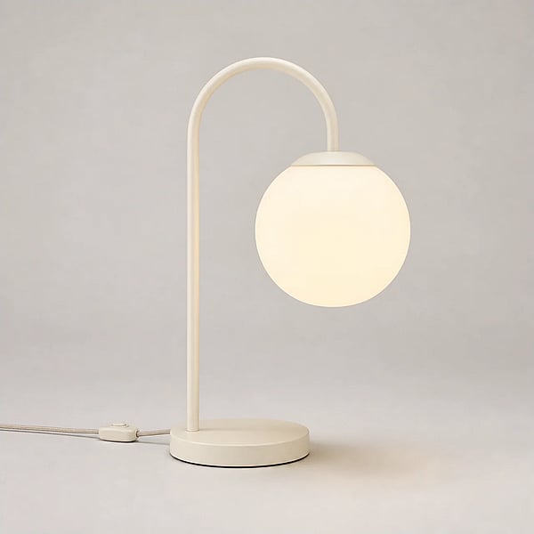Halo Arc Table Lamp shown in a clean full product view