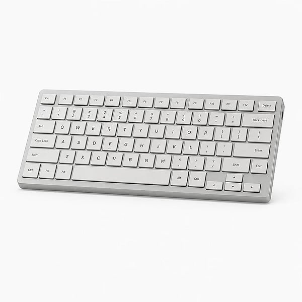QuietKey Wireless Keyboard shown in a clean full product view