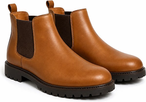 Ridge Chelsea Boots shown in a clean full product view
